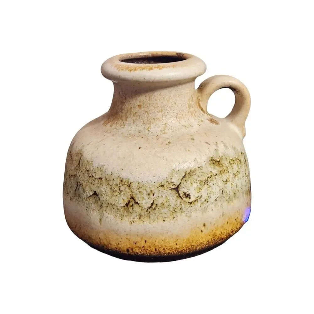 Crowning Touch Small Pitcher Jug Pot 493-10 Handle Tag West Germany‎